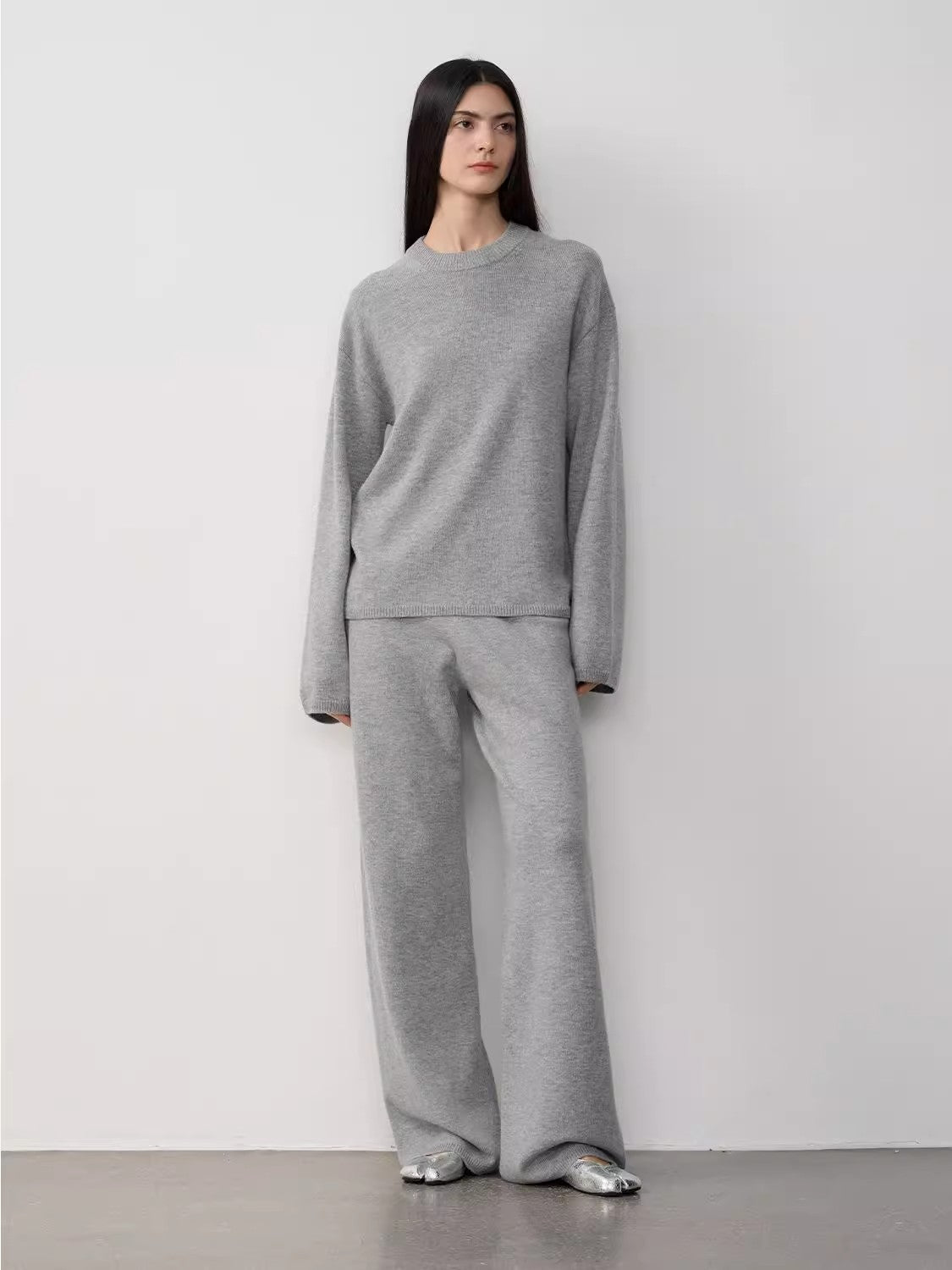The Heirloom Lounge — 120S Merino Wool Knit Set