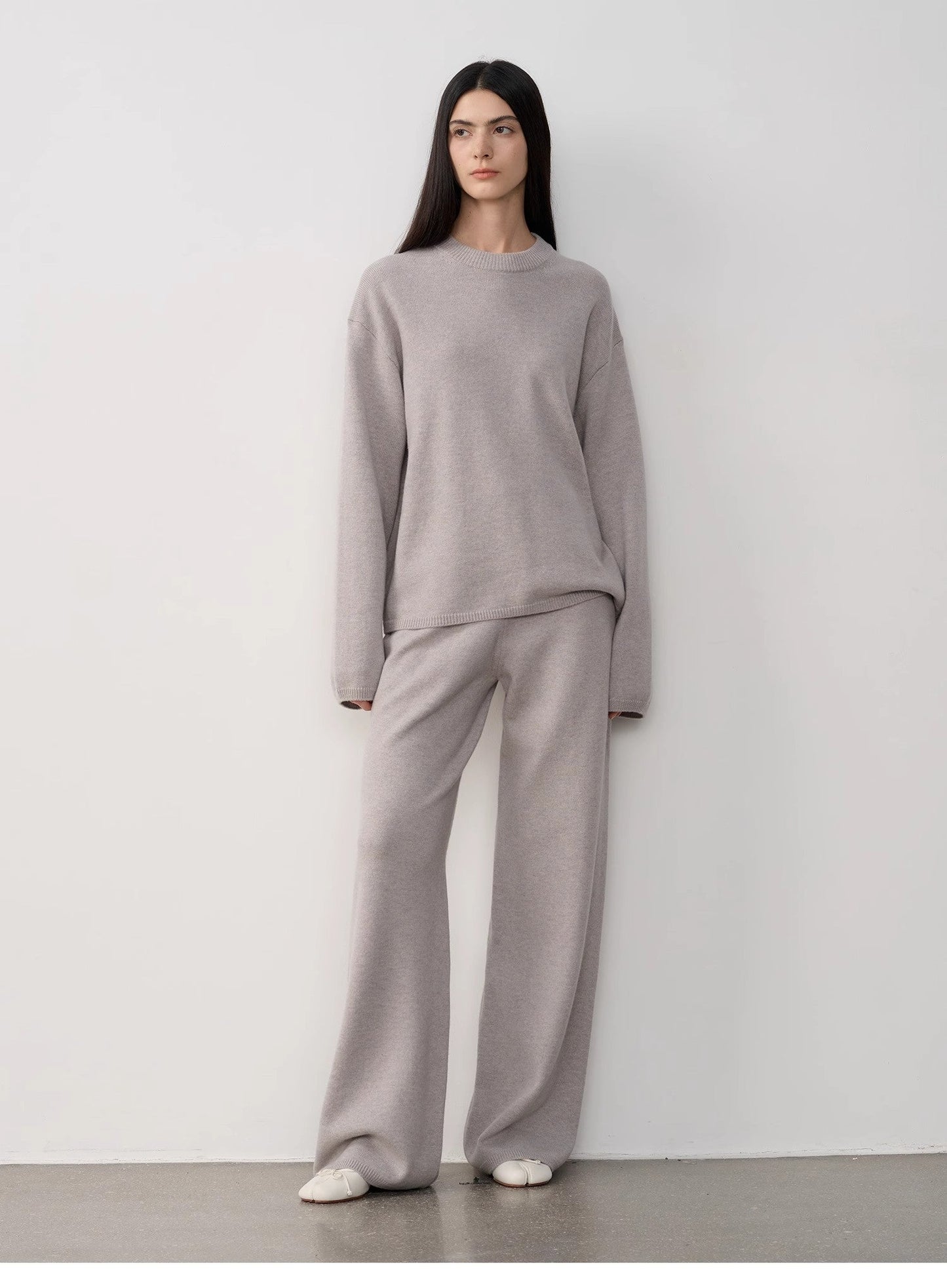 The Heirloom Lounge — 120S Merino Wool Knit Set