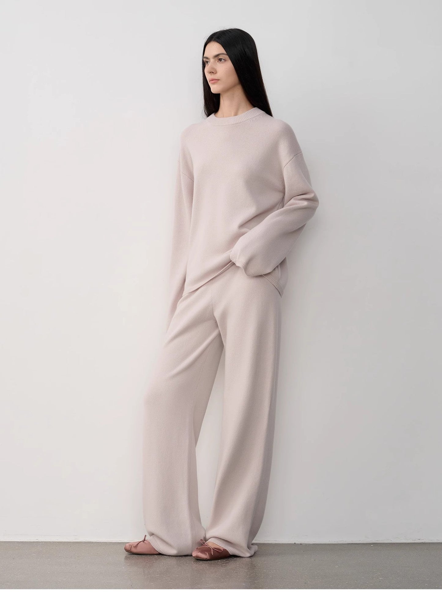 The Heirloom Lounge — 120S Merino Wool Knit Set