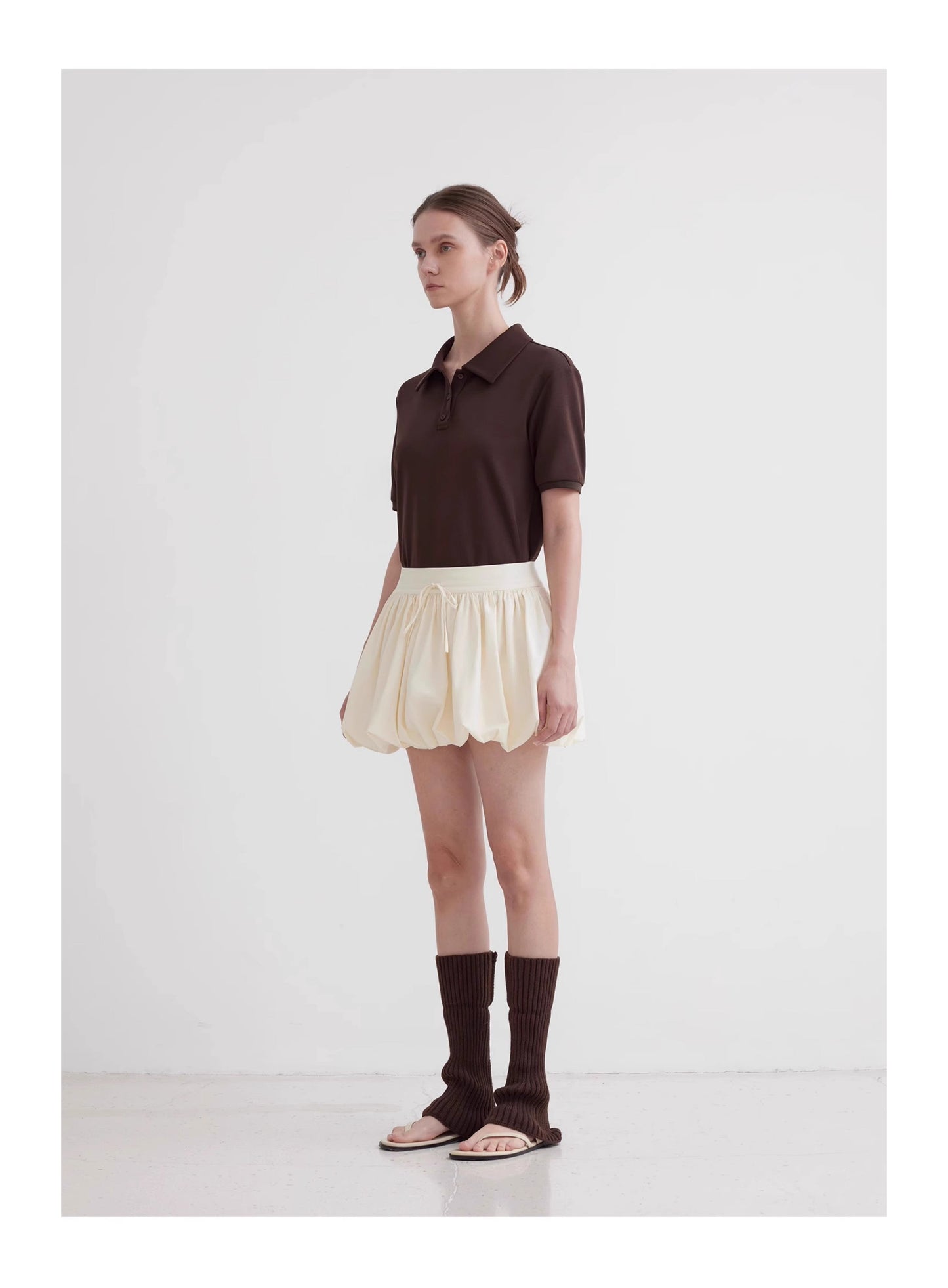 "Alice" Low Waist Anti-Exposure Flower Bud Short Skirt