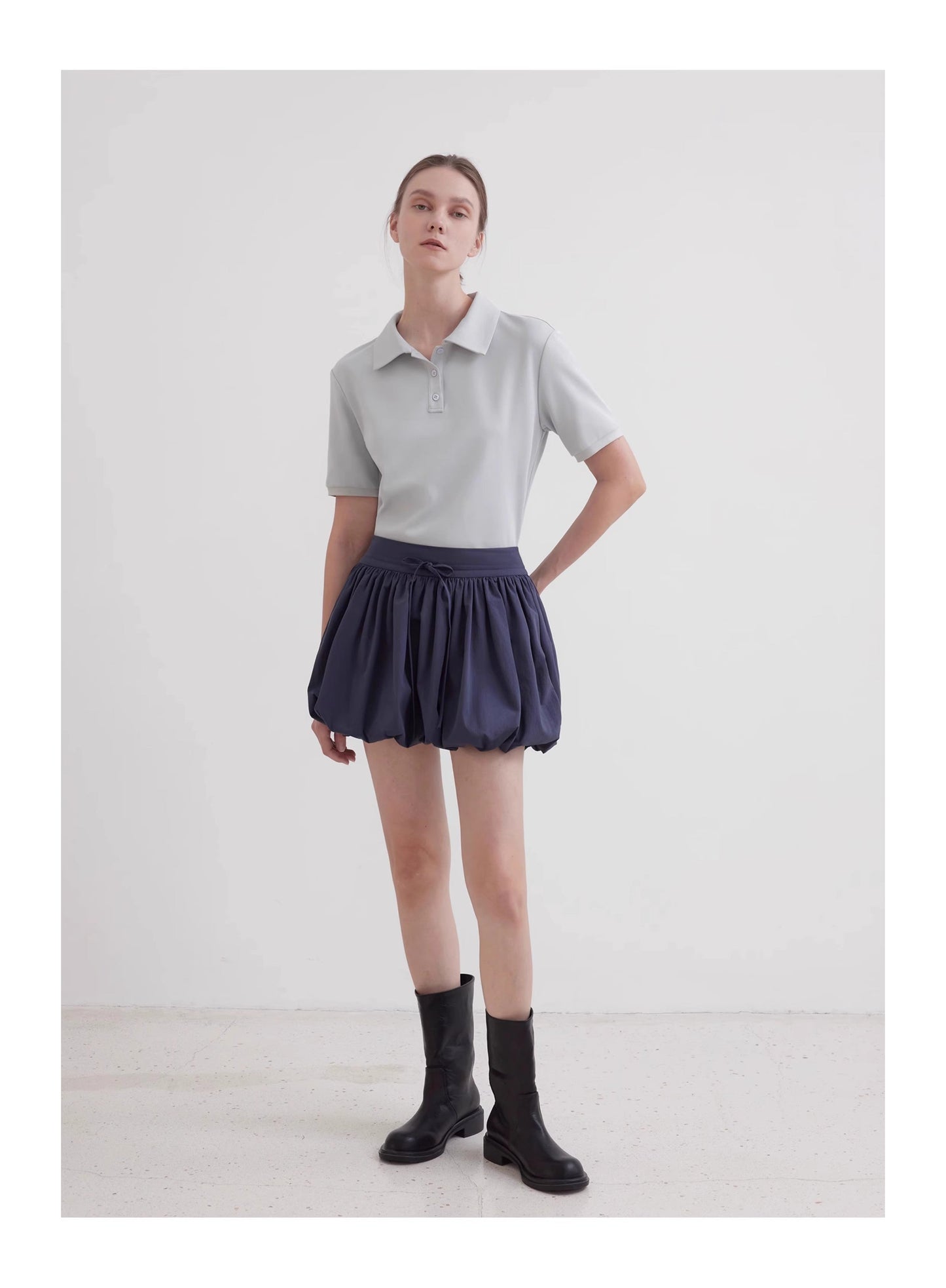 "Alice" Low Waist Anti-Exposure Flower Bud Short Skirt