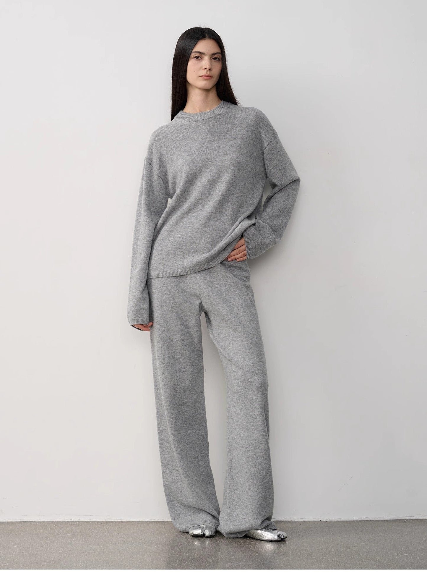 The Heirloom Lounge — 120S Merino Wool Knit Set
