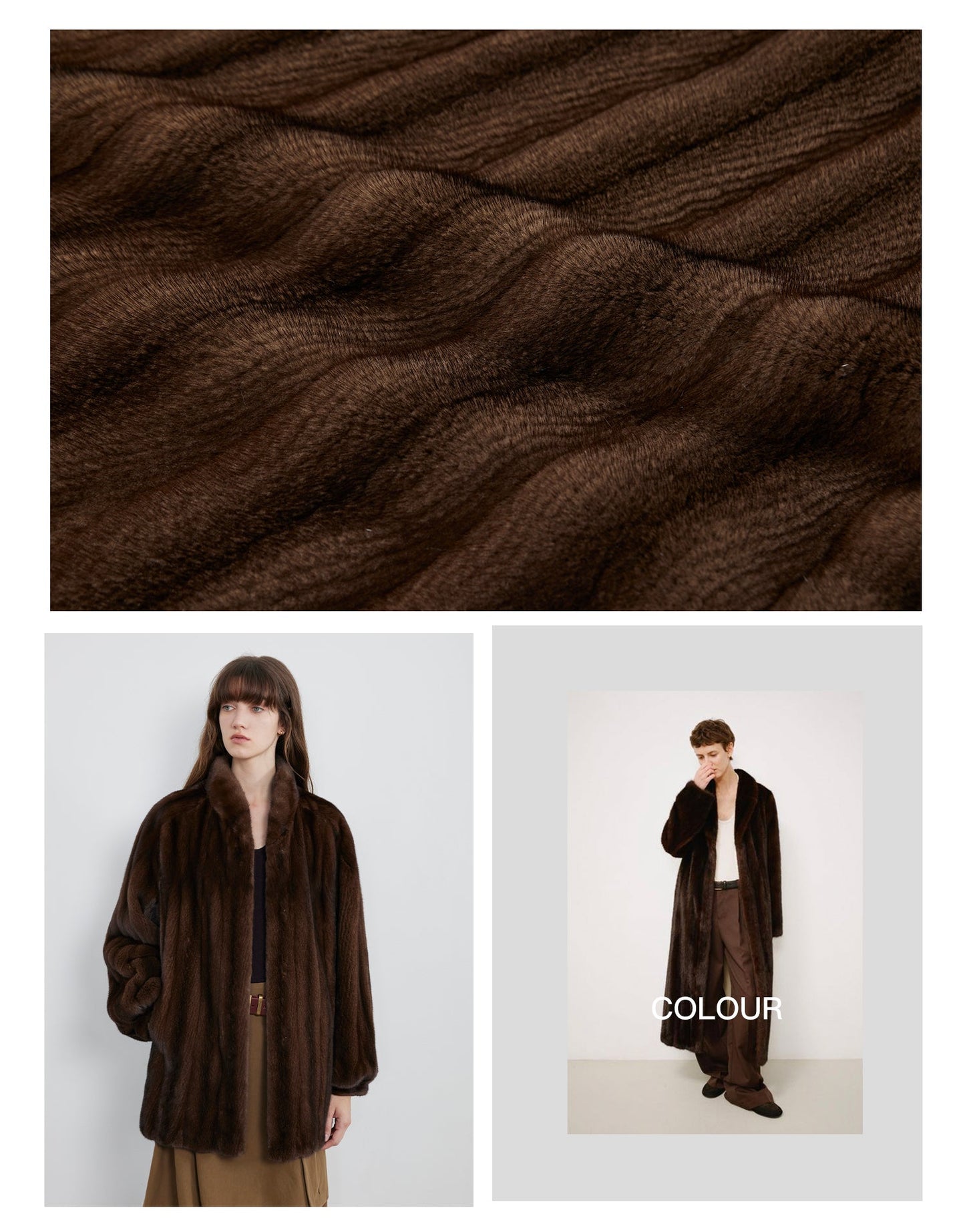 The Kopenhagen Violet — Velvet Whole Mink Stand-Collar Jacket