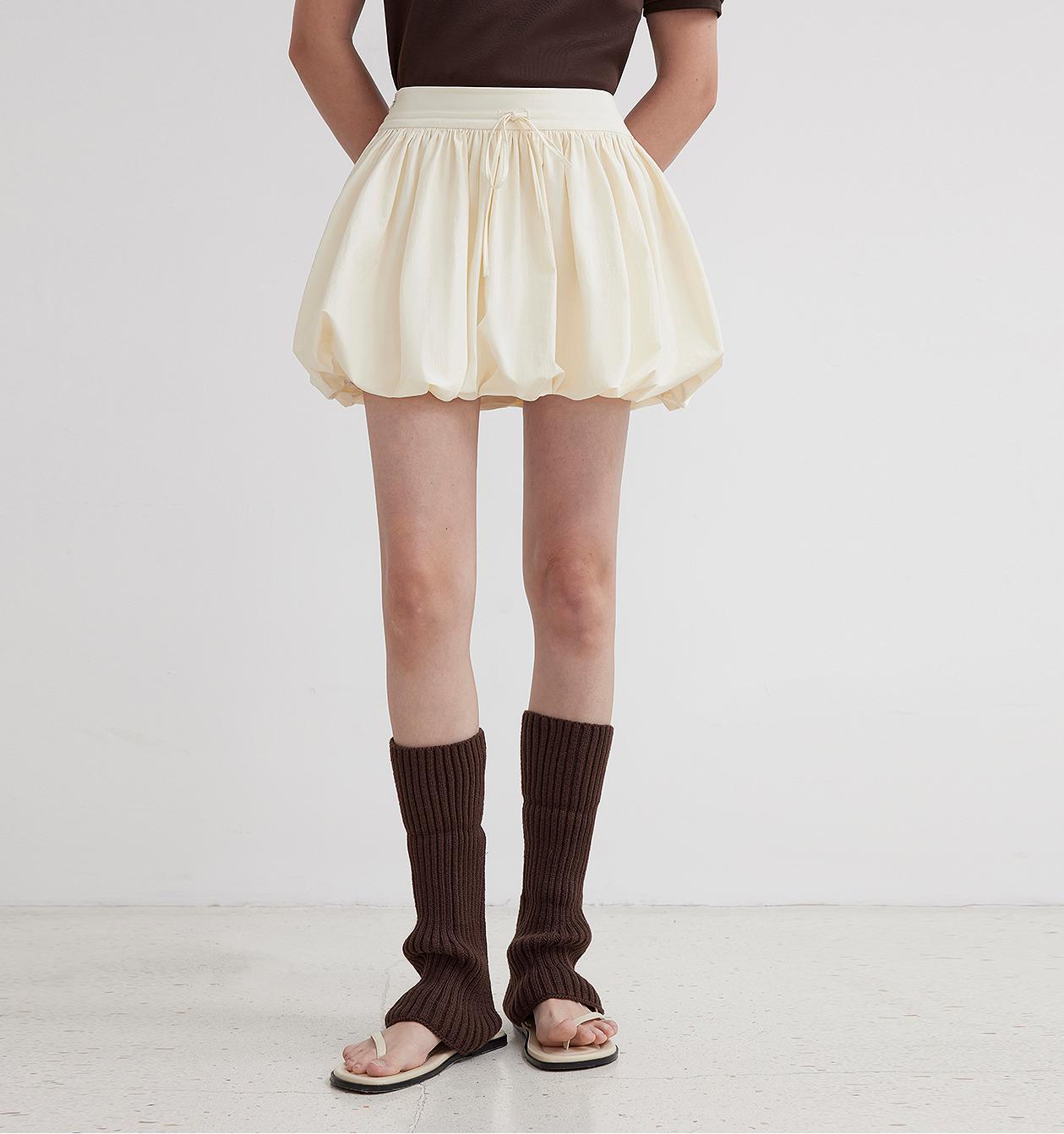 "Alice" Low Waist Anti-Exposure Flower Bud Short Skirt