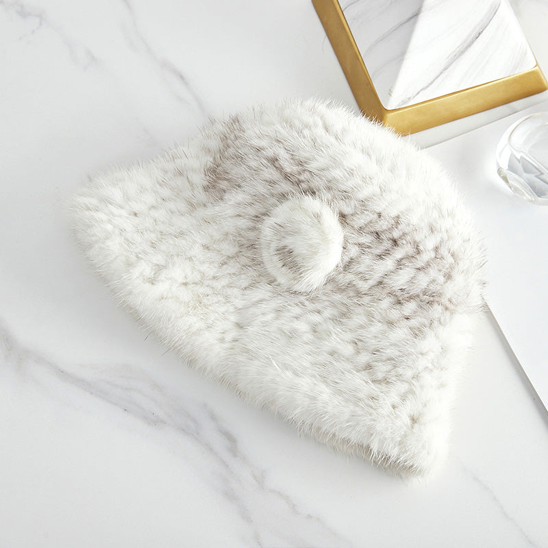 The Winter Column — Mink Wool Woven Bucket Hat