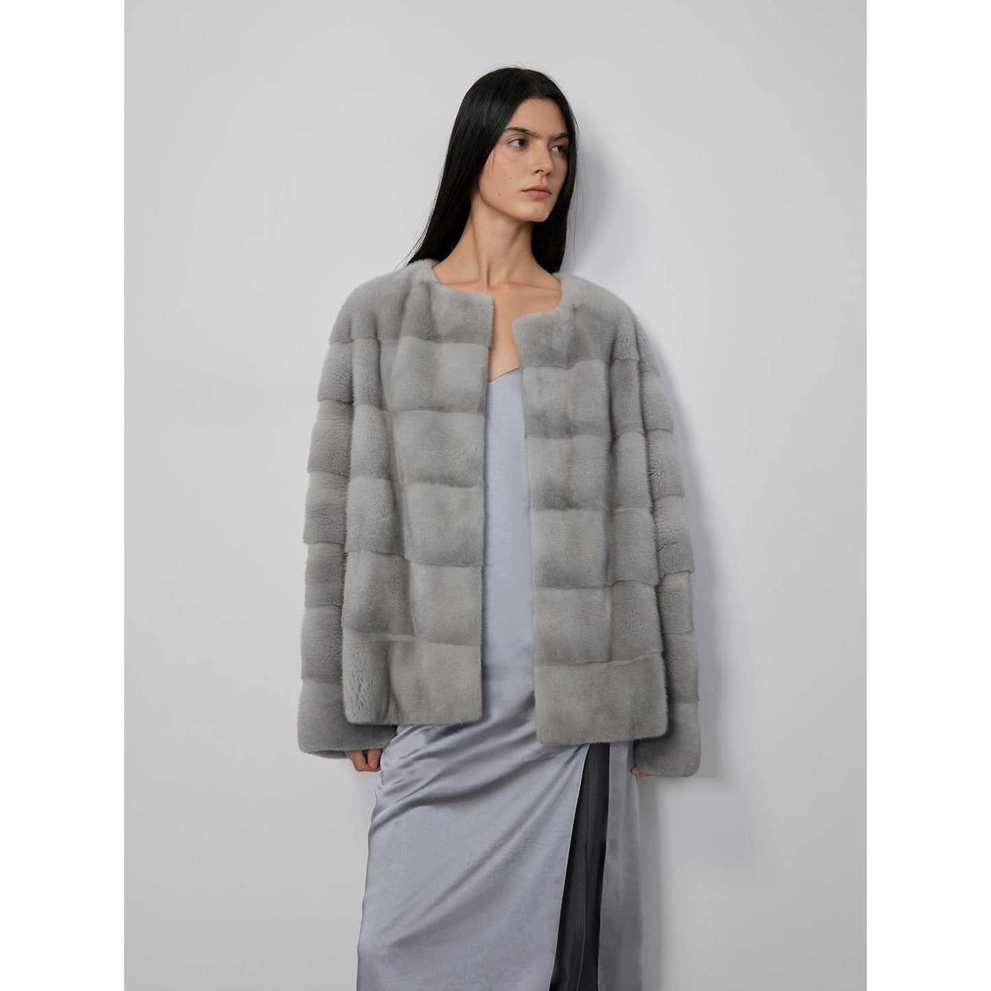 The Kopenhagen Edit — Retro Round-Neck Jacket in Standard-Level