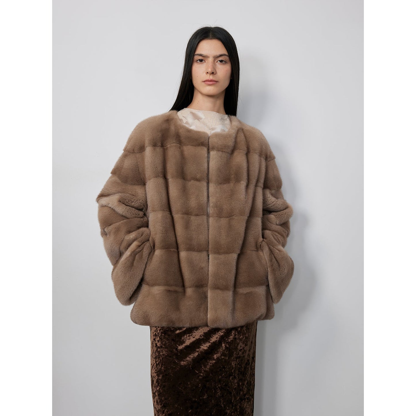 The Kopenhagen Edit — Retro Round-Neck Jacket in Standard-Level