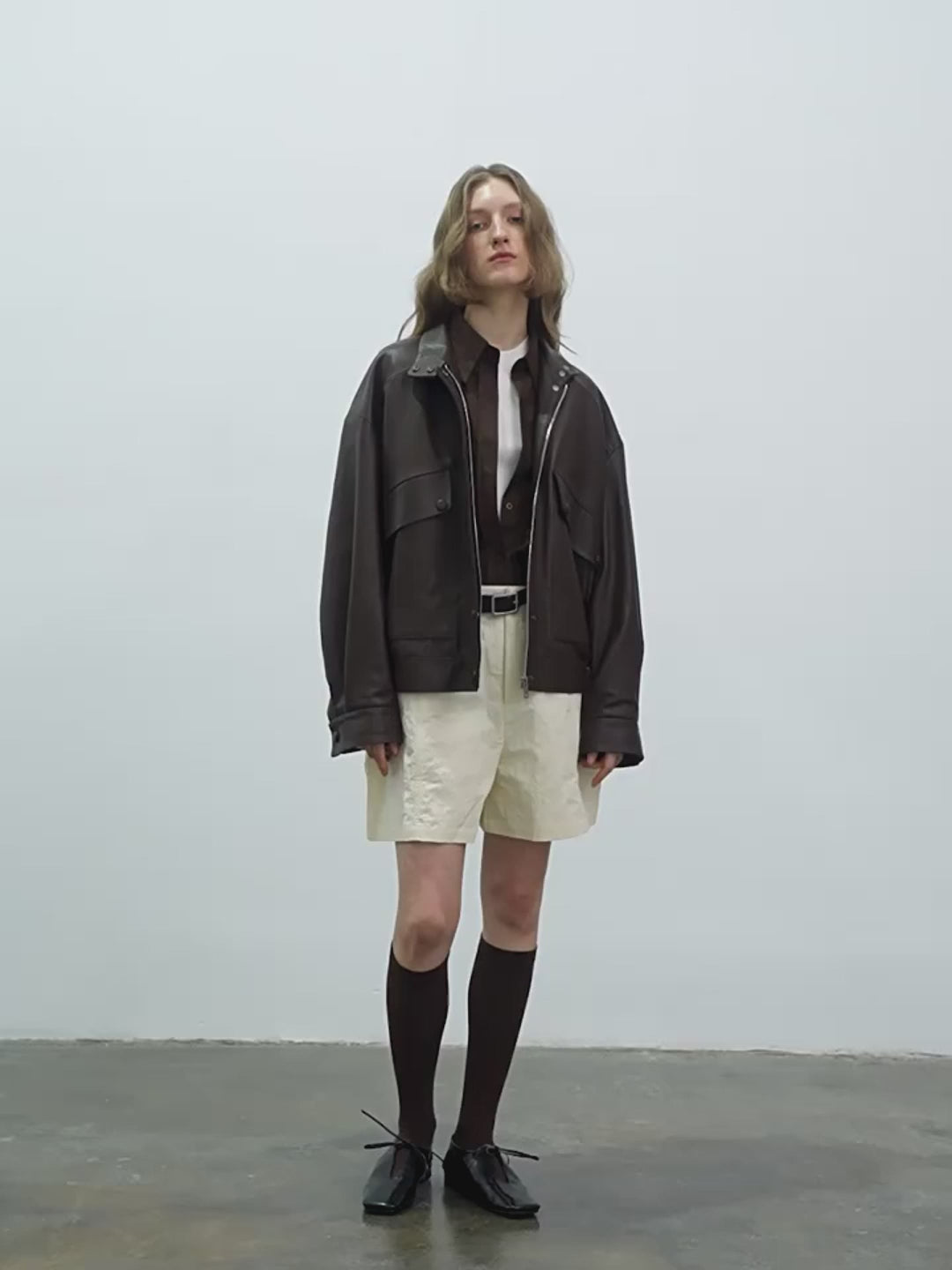 The Wellington — Two-Tone New Zealand Sheepskin Classic Jacket