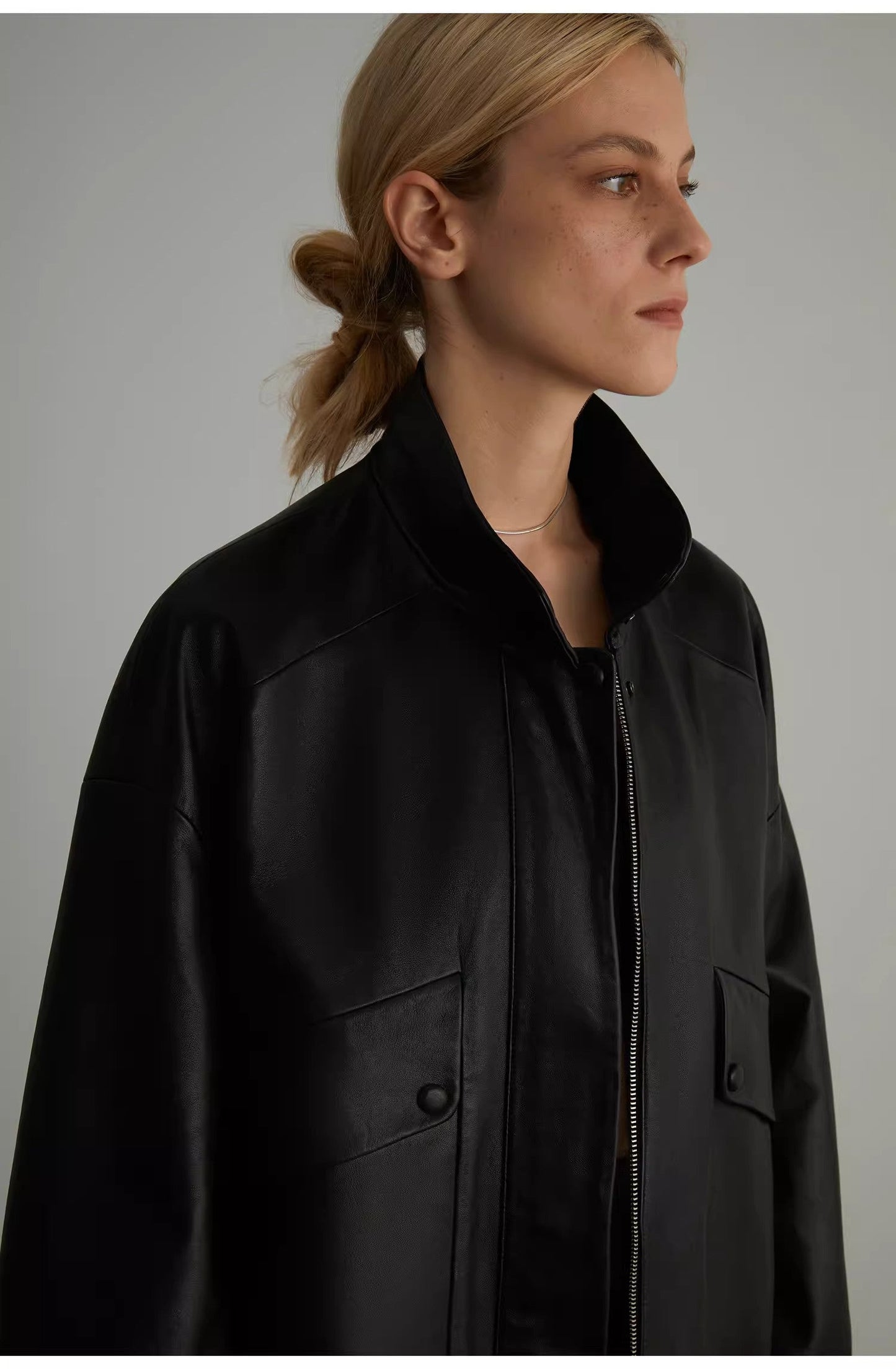 The Wellington — Two-Tone New Zealand Sheepskin Classic Jacket