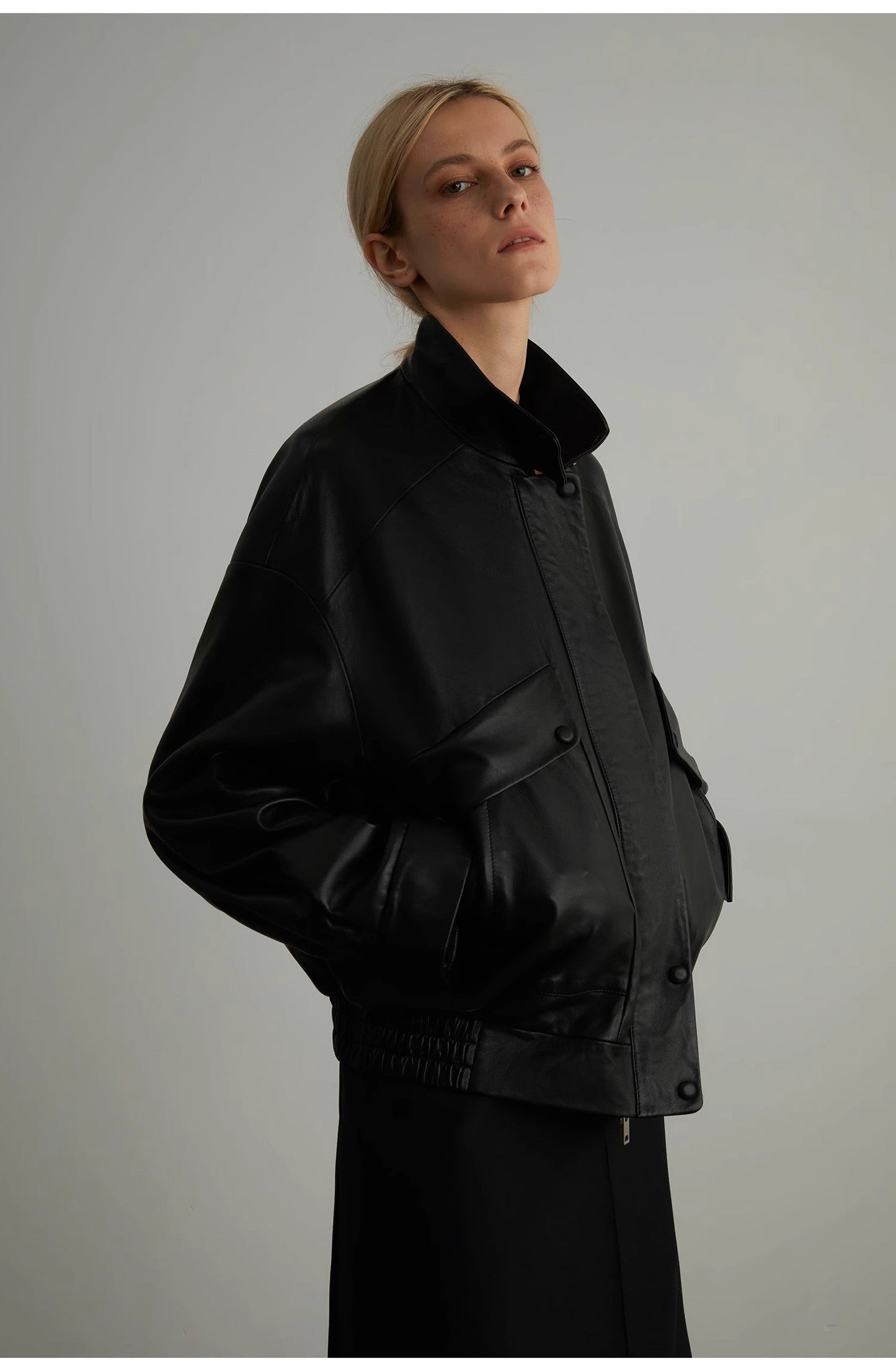 The Wellington — Two-Tone New Zealand Sheepskin Classic Jacket