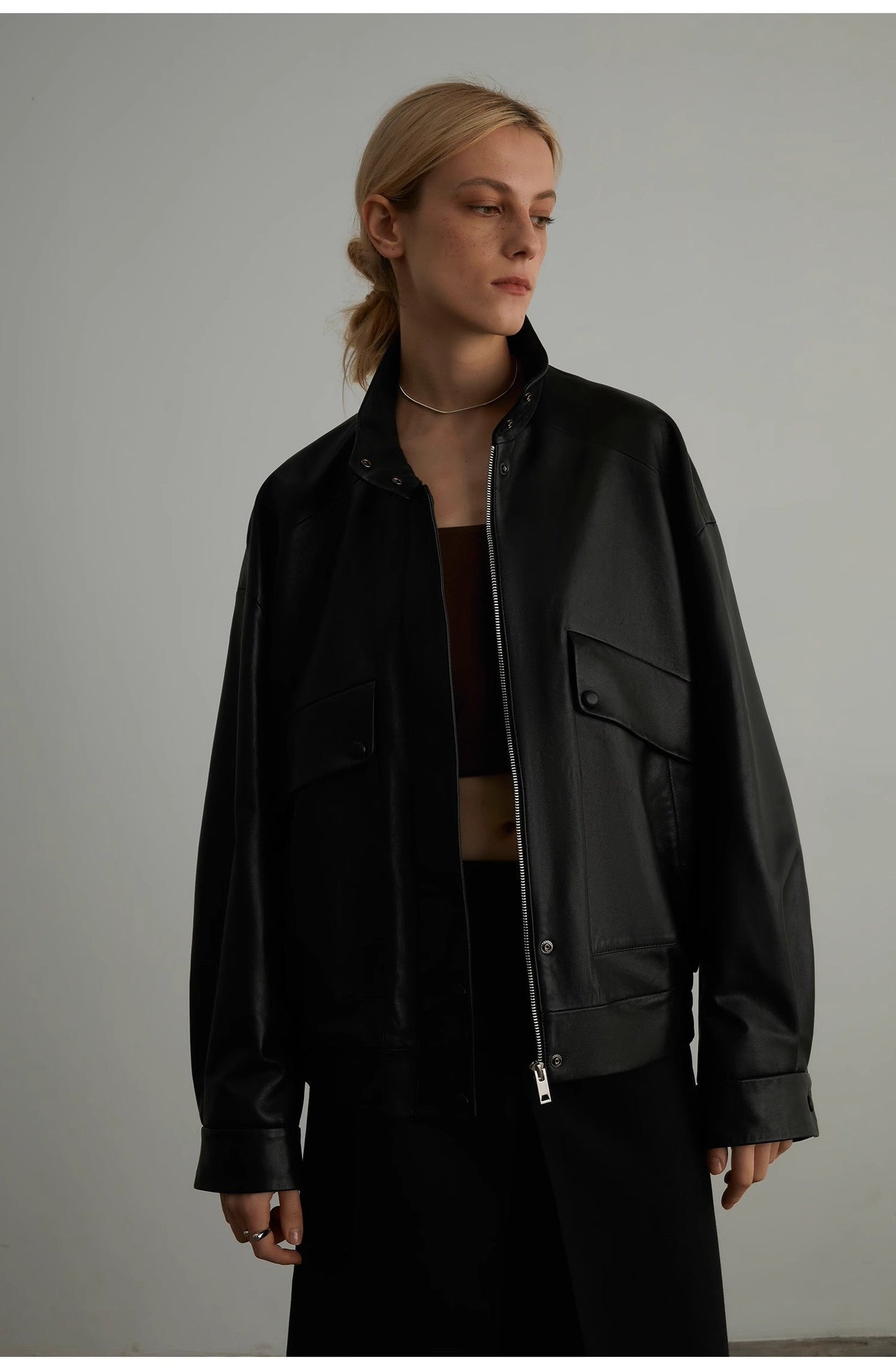 The Wellington — Two-Tone New Zealand Sheepskin Classic Jacket