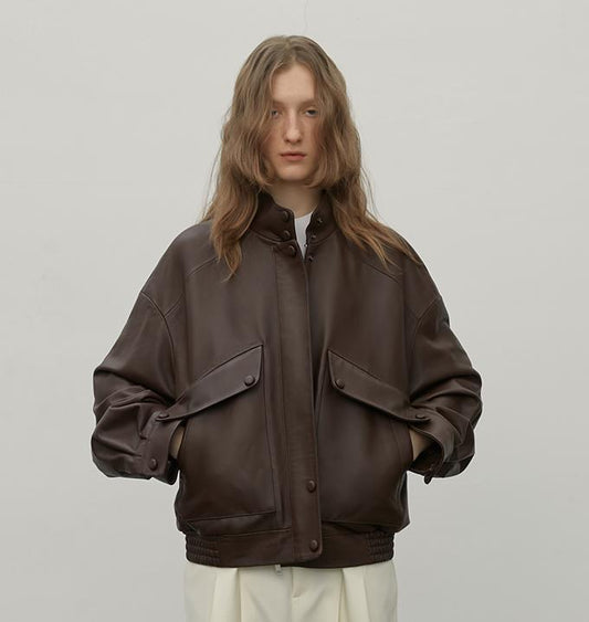 The Wellington — Two-Tone New Zealand Sheepskin Classic Jacket