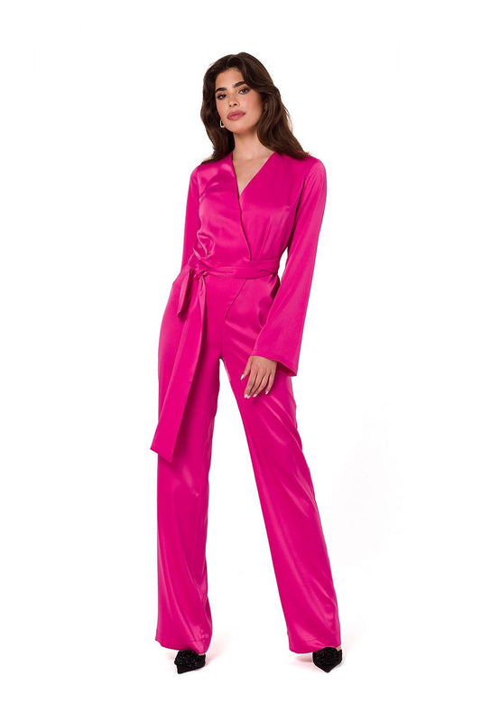 Elegant Satin One-Piece Jumpsuit